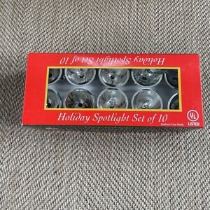 Kurt Adler Holiday Spotlight Set 10  16" Space Highlight Decorations